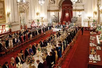 Chiêm ngưỡng quốc yến thịnh soạn của Vương quốc Anh