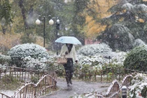 Ngắm cảnh tuyết đầu mùa ở Bắc Kinh qua ảnh