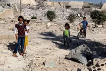 Số phận trẻ em Syria giữa vùng chiến sự ác liệt
