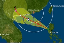 Bão Mujigae đổ bộ Philippines, có thể vào Quảng Ninh