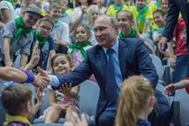 Những hình ảnh ấn tượng nhất năm của Tổng thống Putin 