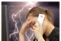 Điện thoại cố định có thể gây chết người khi trời sấm sét