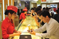 Đầu năm mới 2018, giá vàng bất ngờ cao chót vót