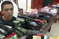 Ngang nhiên buôn bán các loại vũ khí trên mạng