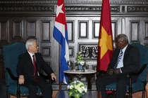 Tổng Bí thư Nguyễn Phú Trọng hội kiến Chủ tịch Quốc hội Cuba
