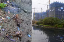 Dự án Roman Plaza bên sông Nhuệ ô nhiễm, xú uế... cư dân sẽ “sống nhục“!