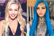 Cô gái 25 tuổi xăm gần 600 hình trên người