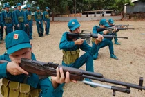 Khẩu súng "huyền thoại" của Mỹ trên tay Dân quân Tự vệ Việt Nam 