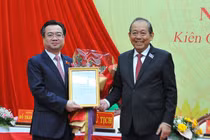 Trao quyết định bổ nhiệm thứ trưởng cho ông Nguyễn Thanh Nghị