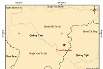 Động đất xảy ra ở khu vực thủy điện Sông Tranh 2