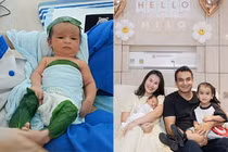 Võ Hạ Trâm khoe ảnh quý tử giống bố như đúc