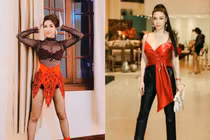 Vẻ gợi cảm của nữ ca sĩ tố Hoa hậu Hải Dương lừa đảo