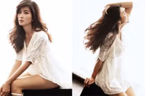 Kim Tuyến khoe chân dài miên man trong bộ ảnh mới