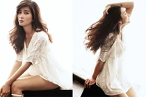 Kim Tuyến khoe chân dài miên man trong bộ ảnh mới