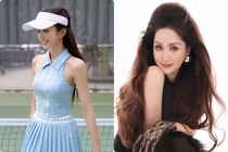 Hot face sao Việt: Diễn viên Ngọc Huyền xinh đẹp trên sân pickleball