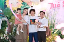 Suchin dễ thương trong tiệc sinh nhật 3 tuổi, Subeo như sao Hàn