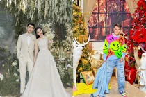 Midu “xả kho” ảnh cưới, Đàm Vĩnh Hưng đăng ảnh Giáng sinh giữa hè