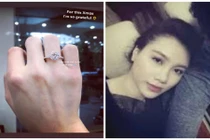 Khoe nhẫn kim cương dịp Giáng sinh, MC Minh Hà sắp kết hôn?