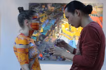 Họa sĩ vẽ trên cơ thể mẫu nude: Nhiều cô gạ gẫm ngược lại tôi