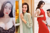 Đọ sắc dàn mỹ nhân Vbiz mang thai đôi: Đỉnh nhất Hồ Ngọc Hà!