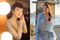 Hà Thanh Xuân diện đầm lấp lánh, Lương Thuỳ Linh mặc xuyên thấu