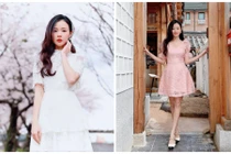 Midu đẹp “tựa thần tiên tỷ tỷ”, một mình dạo chơi xứ Kim Chi 