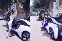 Ngọc Trinh khoe dáng nuột bên siêu xe trong “Vòng eo 56“