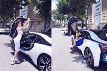 Ngọc Trinh khoe dáng nuột bên siêu xe trong “Vòng eo 56“