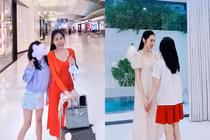 Thủy Tiên khoe con gái 10 tuổi cao gần bằng mẹ