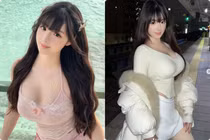 Mỹ nhân Malaysia “gây sốt” với vòng 1 căng tràn