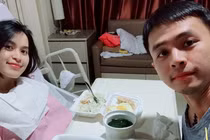 Hot Face sao Việt 24h: Văn Anh đảm đang chăm vợ đẻ