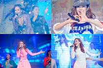 Ca sĩ Minh Hằng thay 8 trang phục trong một sự kiện