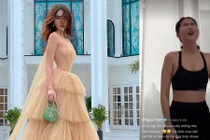 Ngọc Trinh nuột nà nóng bỏng trước khi phát tướng mặt tròn xoe