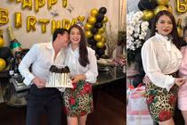 Tình tứ bên Anh Dũng, Trương Ngọc Ánh lộ thân hình “đô con“