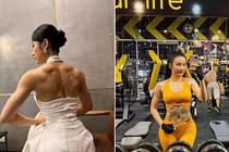 Ngất ngây body 6 múi cơ bắp của Angela Phương Trinh