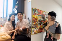 Cuộc sống đủ đầy từ khi lọt lòng của con trai Doãn Hải My