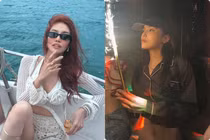 Lan Khuê sang chảnh trên du thuyền, Kỳ Duyên khoe eo phẳng lỳ