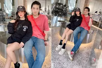 Harry Lu tái xuất với ngoại hình khác lạ, tình tứ bên Midu