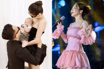 Lê Âu Ngân Anh khoe chồng con, Hương Tràm phiêu trên sân khấu