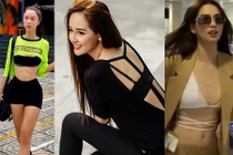 Mỹ nhân Vbiz gây “nóng mắt” với mốt nội y “lộ thiên“