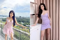 Sau thời gian bị chê phát tướng, Quỳnh Thư khoe ba vòng nóng bỏng