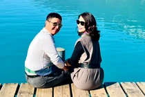 Chí Trung vi vu châu Âu cùng bạn gái, hứa hẹn tuổi xế chiều