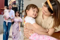 Con gái lai Tây của Lan Phương đáng yêu như thiên thần