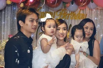 Vượt sóng gió, Hoài Lâm vui vầy bên vợ đẹp con xinh ít ai bì kịp 