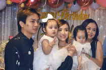 Vượt sóng gió, Hoài Lâm vui vầy bên vợ đẹp con xinh ít ai bì kịp 