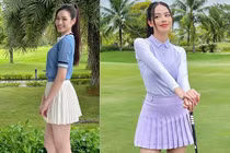 Hoa hậu Đỗ Thị Hà - Thanh Thủy đọ chân dài miên man