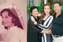 Xuýt xoa loạt ảnh thời trẻ của bố mẹ sao Việt đình đám