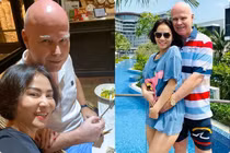 Thu Minh hơn một thập kỷ bên chồng Tây, được cưng chiều hết mực