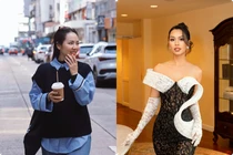 Hot face sao Việt: Phương Linh mặc trẻ trung, dạo chơi ở Hồng Kông