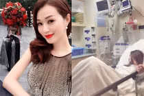 Diễn viên Khánh My nhập viện bên Mỹ lúc nửa đêm